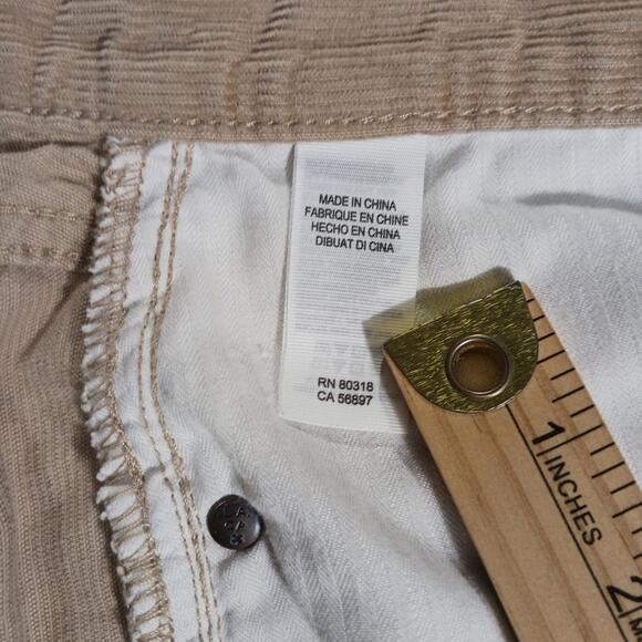 Lucky Brand 221 Original Straight Cotton Pants Men’s Size 38Wx30L Brown Corduroy - Picture 5 of 16